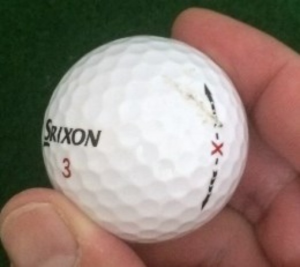 NEWゴルフボール「スリクソン-X-」サムネイル